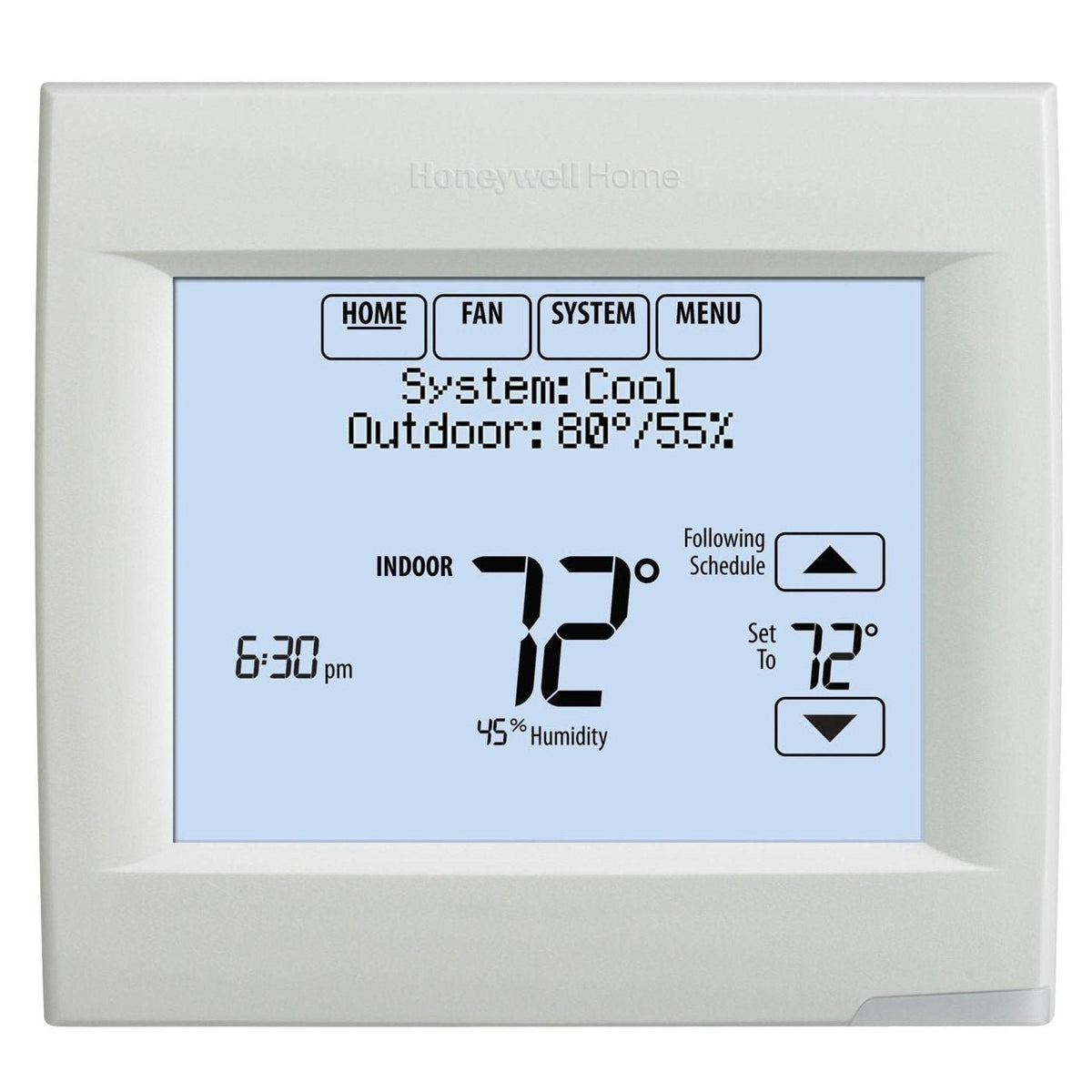VISIONPRO® 8000 WITH REDLINK™ - 7 DAY PROG - 1HEAT/1COOL - TOUCH SCREEN - A&R Supply - Air Conditioning & Refrigeration Wholesaler - HONEYWELL