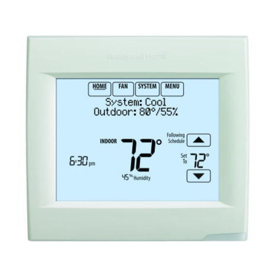 VISIONPRO® 8000 WITH REDLINK™ - 7 DAY PROG - 3HEAT/2COOL - TOUCH SCREEN - A&R Supply - Air Conditioning & Refrigeration Wholesaler - HONEYWELL