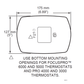 WALL COVER PLATE 5" x 6-7/8" (12/BX) - A&R Supply - Air Conditioning & Refrigeration Wholesaler - HONEYWELL