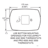 WALL COVER PLATE 5" x 6-7/8" (12/BX) - A&R Supply - Air Conditioning & Refrigeration Wholesaler - HONEYWELL
