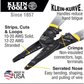 WIRE STRIPPER, CRIMPING TOOL, WIRE CUTTER, LONG-NOSE MULTI-PURPOSE ELECTRICIAN TOOL - A&R Supply - Air Conditioning & Refrigeration Wholesaler - KLEIN TOOLS